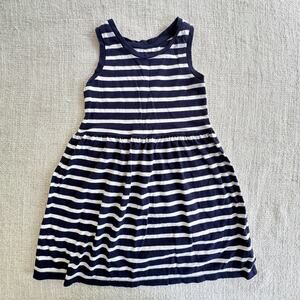 Gap Navy Striped Tank Dress VGUC 5